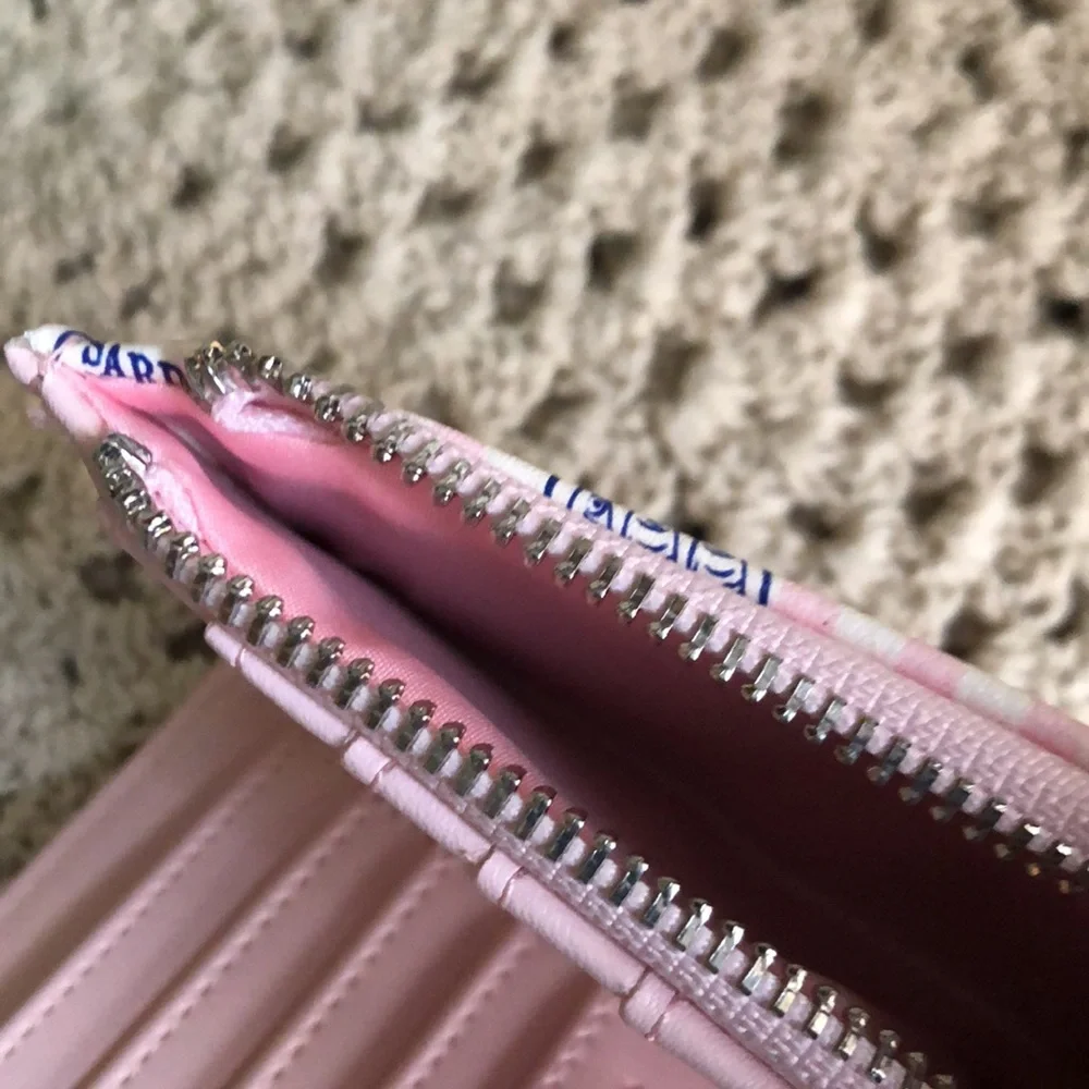 madden girl Sardine Stripe Snap Wallet